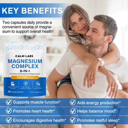 Calm Labs™ Premium 8 in 1 Magnesium Complex